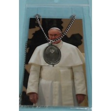 Pope Francis Medal and Holy Card